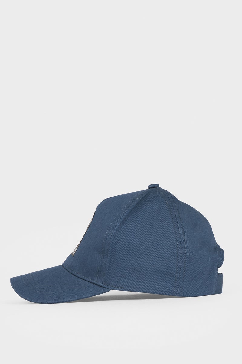 DeFacto Blue Boy Boy Printed Cotton Cap Casual - Image 3
